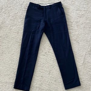 J. Crew men’s slim fit navy Bowery Stretch Dress Pants
